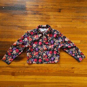 Kids VTG 90s Lightweight Floral Jacket